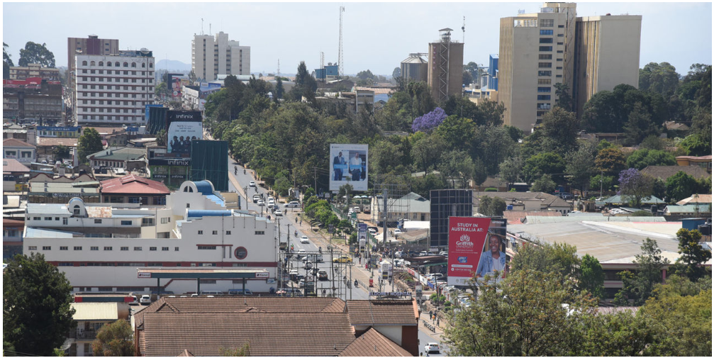 Eldoret business district